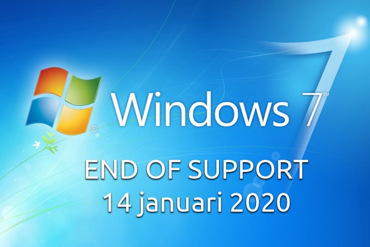 Begin 2020 eindigen de updates voor Windows 7