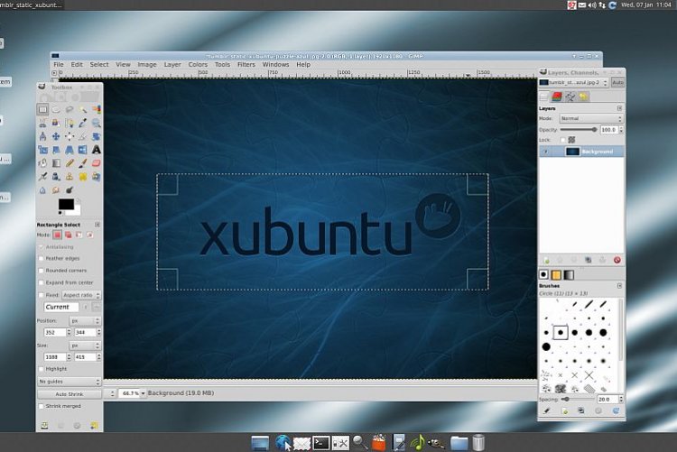 Deze Ubuntu versie heeft XFCE als standaard bureaublad manager: snel op oude computers